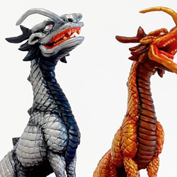 立体幻獣シリーズ 阿吽龍(金銀) 立体・オブジェ LABOR STACIO