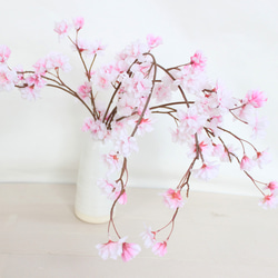 『Creema限定新春福袋』先着５名様「送料無料」ミモザのリース＆桜のアレンジメント 8枚目の画像