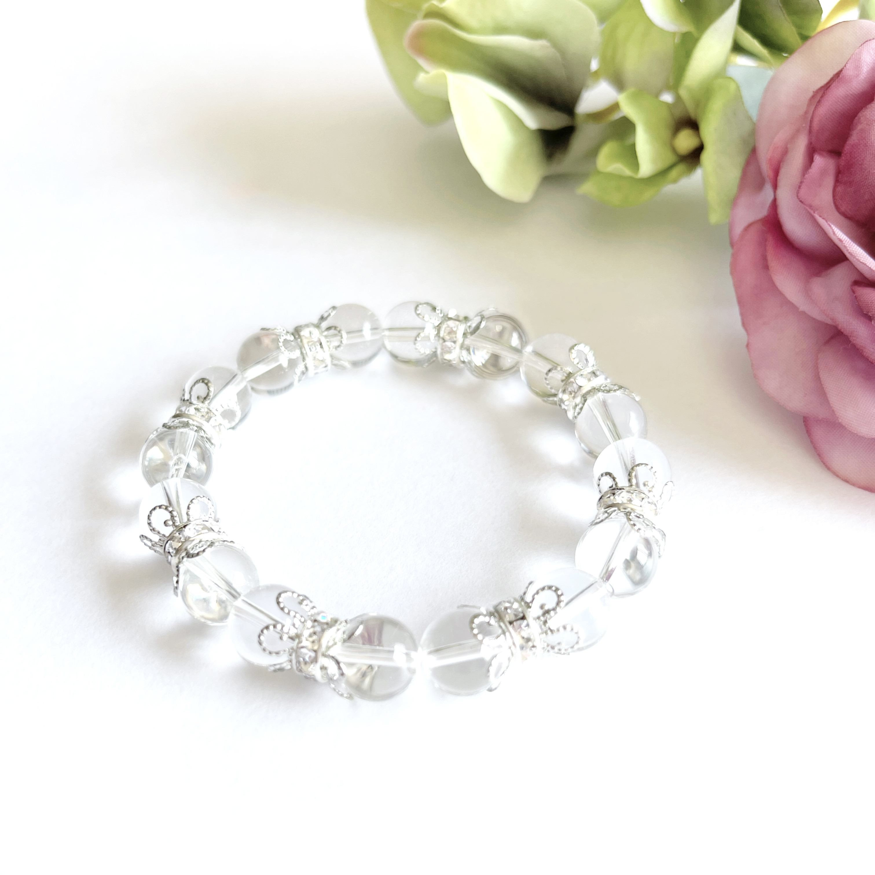 水晶 ブレスレット