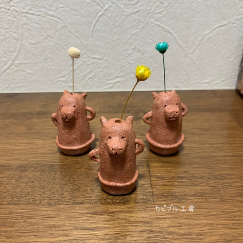 小さなカピバラさん埴輪（ひとつ）陶土 その他置物 カピブル工房 通販