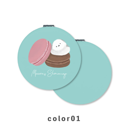 ハンドメイド　オーダー受付ページ　　♡仲良し　シマエナガ　マカロン　パネル♡ ハンドメイド オーダー受付ページ ♡仲良し シマエナガ マカロン パネル♡