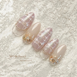 実質0円！》サイズ計測用ネイルチップ♡ショートオーバル 10枚セット