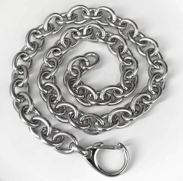 【eve】chain necklace チェーンネックレス 丸型 チェーン 11mm シルバー フック ネックレス・ペンダント eve 通販