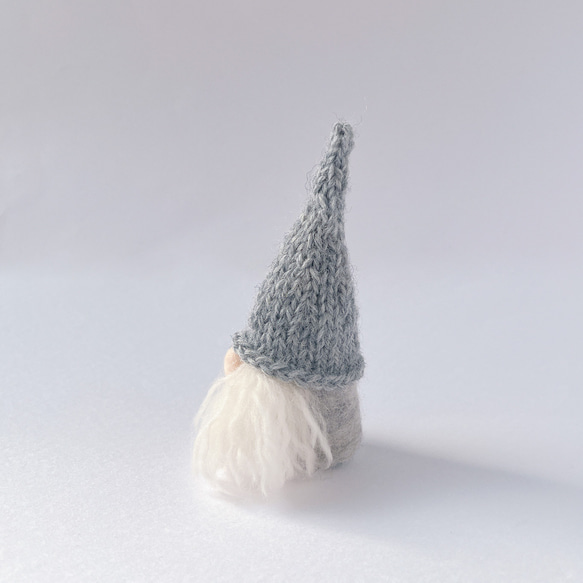 トムテ グレー 〈小〉 【即納】 北欧 クリスマス 飾り オーナメント　オブジェ 5枚目の画像