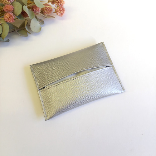 creemaコンパクト財布 ◇なめらか上品コンパクトウォレット◇ レザー財布 ミニ財布