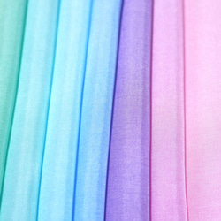 (M-02) 純絲衣身襯裡（和服襯裡）手染衣身襯裡12件套多彩流行tsumami工藝布 第4張的照片