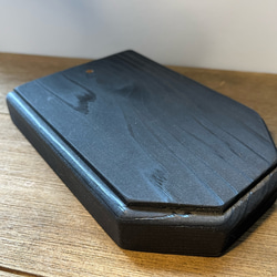 【送料無料】漆黒カラー　ランタンスタンド　真鍮5φ アウトドア　キャンプギア　インテリア雑貨 6枚目の画像