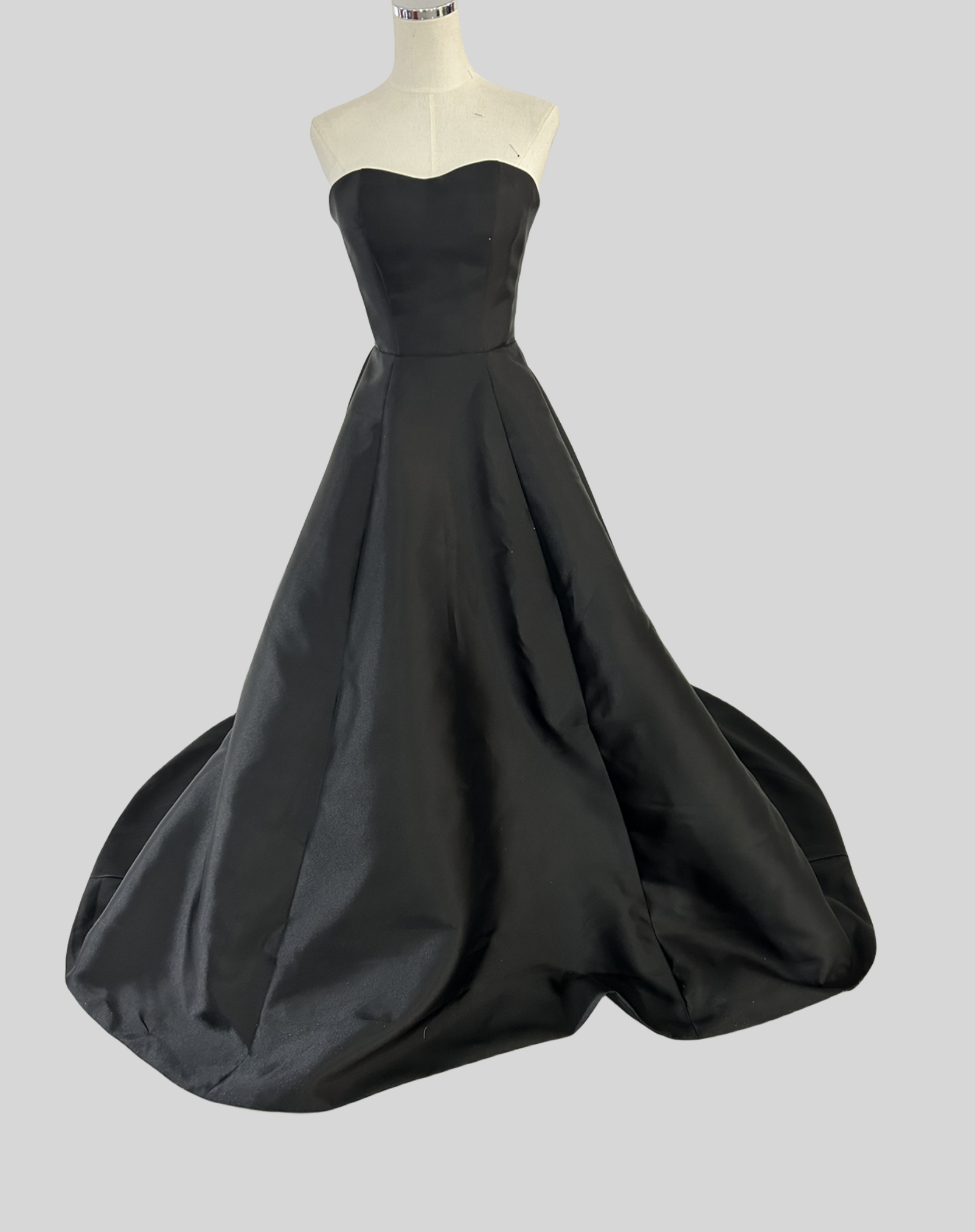 パーティードレス  ブラック   ファスナー  2次会/合コン/デート   ベアトップ