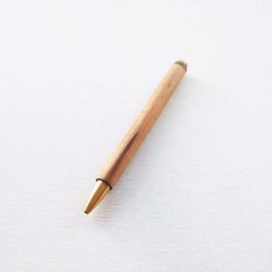 ■【ワケありな逸品】【creema限定】 《1》GO SLOW PEN ーYAKU SUGIー〔屋久杉と真鍮の文具〕 2枚目の画像