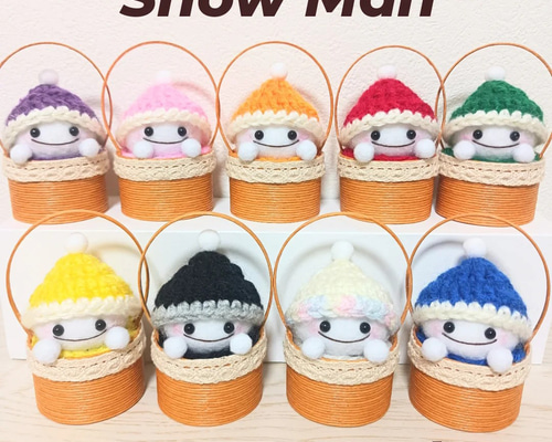 再販*SnowMan*選べるカラー*Creema*冬支度ハンドメイド*フェルト