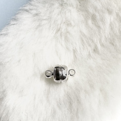 オーダー可　犬　猫　羽が美しい　ファーのつけ襟　首輪　ペット 7枚目の画像