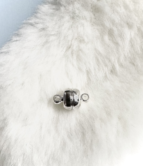 オーダー可　犬　猫　羽が美しい　ファーのつけ襟　首輪　ペット 7枚目の画像
