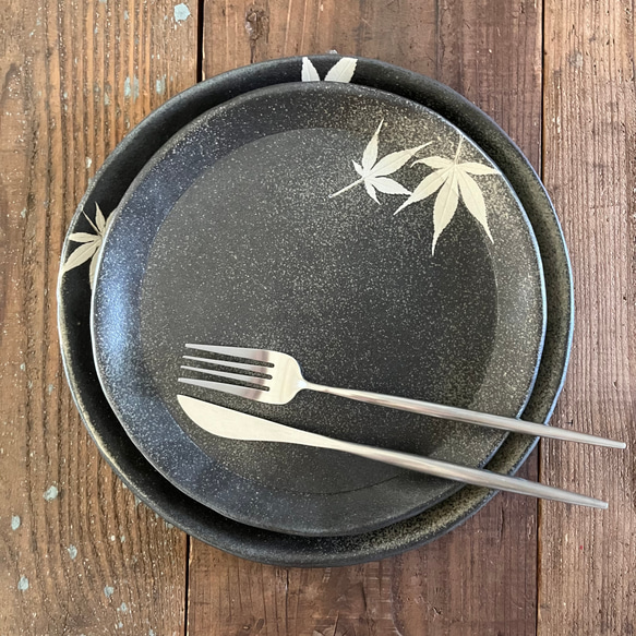 リムプレート LL ベニェ リムプレートLL | TAMAKI 24cm ブラック