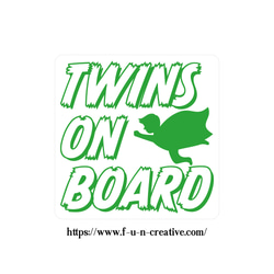 全8色 マグネット ヒーロー TWINS ON BOARD 1枚目の画像