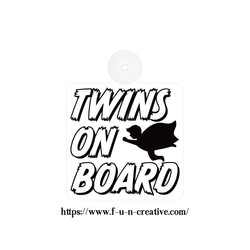 全8色 吸盤 ヒーロー TWINS ON BOARD 1枚目の画像