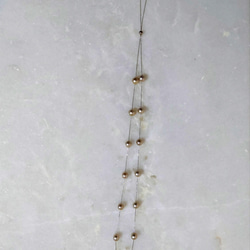 【限定1本】Ptロング本真珠ネックレス 4枚目の画像