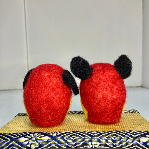 セミオーダー　羊毛フェルト うちの子ダルマセミオーダー 羊毛フェルト犬 うちのこダルマ 羊毛