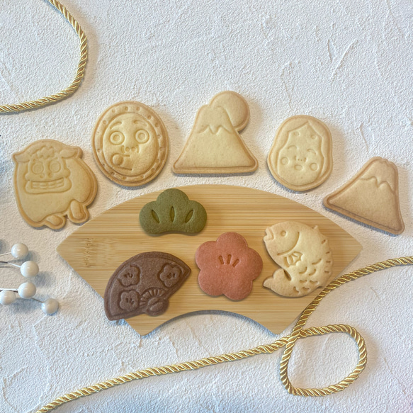 【お正月】富士山 クッキー型/和風/かわいい/プレゼント/ギフト/手作り/辰年/クッキー缶/アイシングクッキー 2枚目の画像