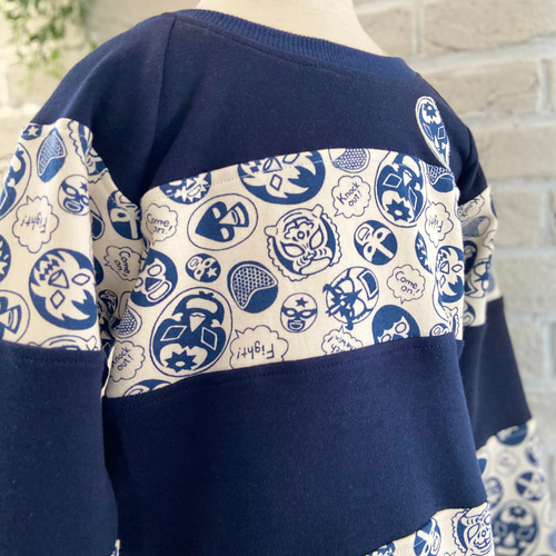 子供服 THEマスクマン ワイドピッチプルオーバー 110サイズ 男の子  