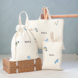 お名前刺繍// 入園入学グッズ6点セット可能！男の子も女の子も選べる