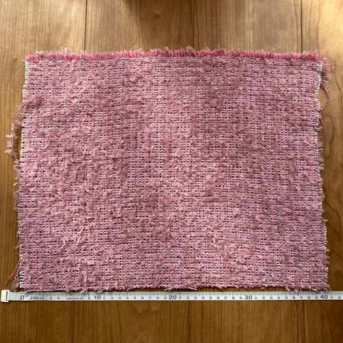 大人気リントンツイード生地30cm×40cm ピンク系 103 生地 大人気リントンツイード生地30cm×40cm ピンク系 103 生地