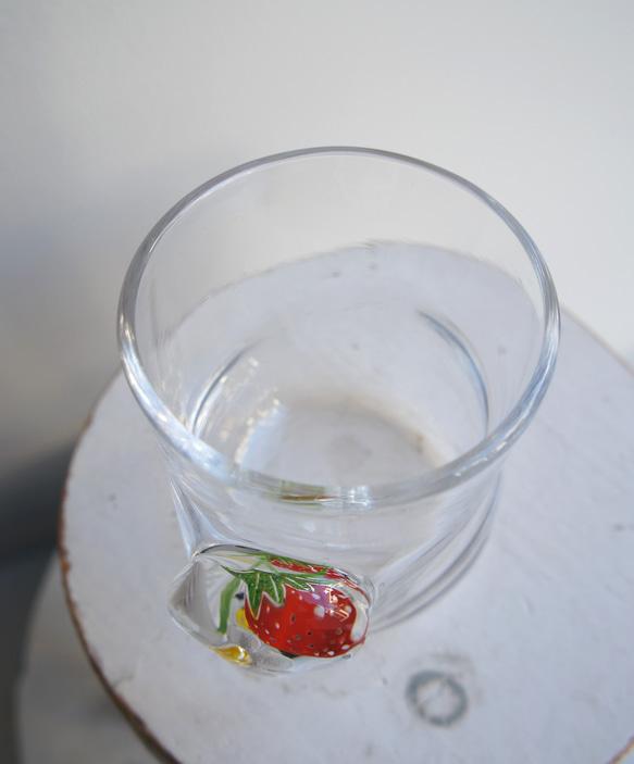 おきにいりこっぷ[いちご×クリア]土井朋子 strawberry glass 8枚目の画像