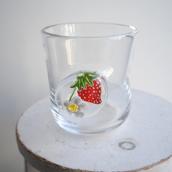 おきにいりこっぷ[いちご×クリア]土井朋子 strawberry glass 1枚目の画像
