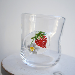 おきにいりこっぷ[いちご×クリア]土井朋子 strawberry glass 9枚目の画像