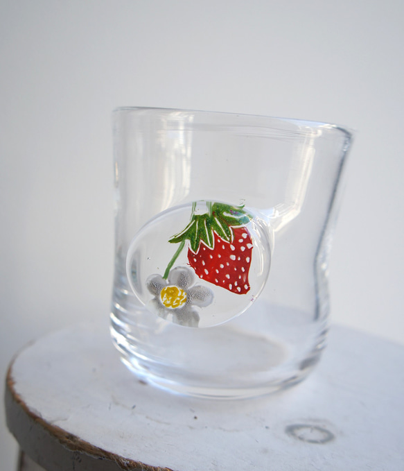 おきにいりこっぷ[いちご×クリア]土井朋子 strawberry glass 9枚目の画像