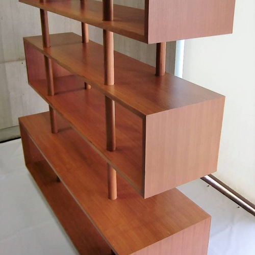 □ RETRO 男前 / 60'デザイン・BIG チーク シェルフ □ 棚・シェルフ