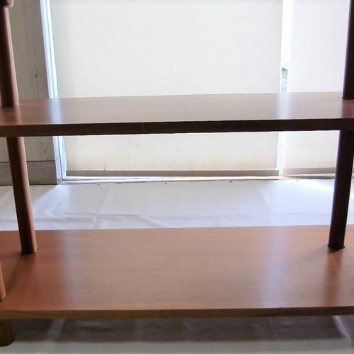 □ RETRO 男前 / 60'デザイン・BIG チーク シェルフ □ 棚・シェルフ