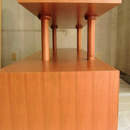 □ RETRO 男前 / 60'デザイン・BIG チーク シェルフ □ 棚・シェルフ