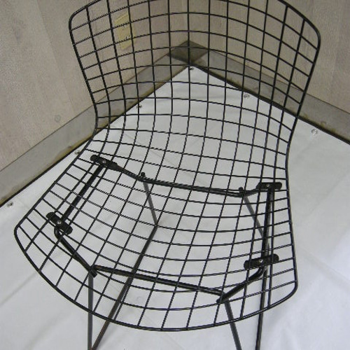 □ハリー・ベルトイアワイヤーサイドチェアー/ビンテージ□