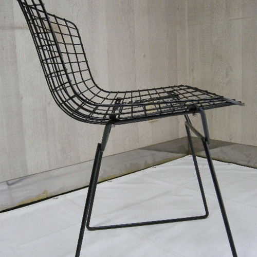 □　ハリー・ベルトイア　ワイヤーサイドチェアー　/　ビンテージ　□ □ハリー・ベルトイアワイヤーサイドチェアー/ビンテージ□