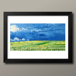 パステル画（原画）内灘砂丘・夕陽。 パステル画（原画）内灘砂丘・夕陽。