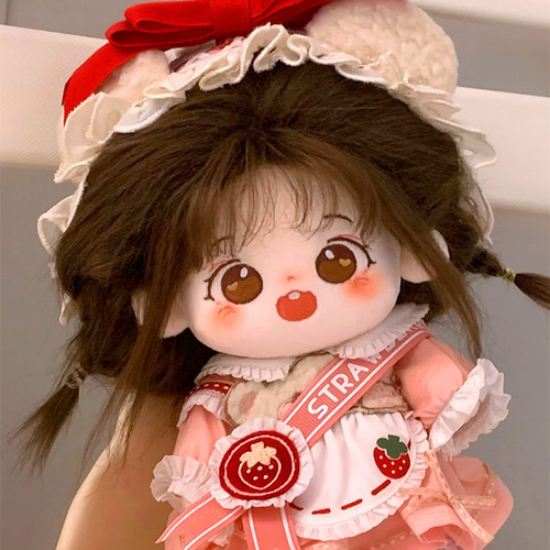 オリジナル いちご ぬいぐるみ 着せ替え 20cm