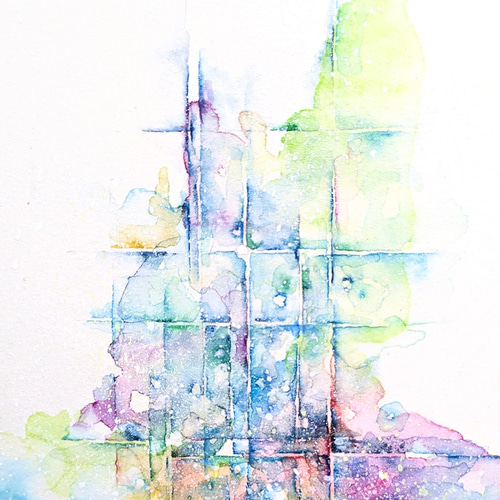 原画・水彩画】夜明け前生まれのあなたへ 絵画 しろいろ 通販｜Creema 
