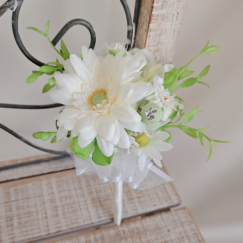 ウェディングブーケ（ブートニア付き）B-156 ブーケ himejyon 通販