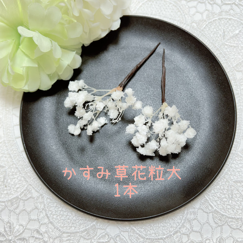 かすみ草花ピン 1本¥200 2本から販売します♡