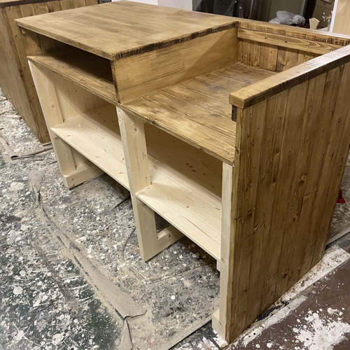 幅200✖︎高さ100✖︎奥行き60センチ レジカウンター 机・デスク