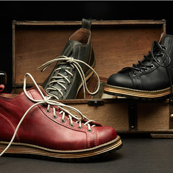 メンズレトロな真革靴英倫工装靴厚底靴は軽くて快適 3カラー·サイズ調整無料  20-1251 10枚目の画像