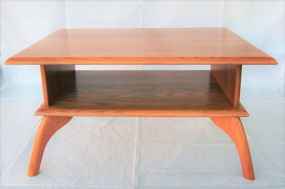 □　USED/ wood nature　サイドテーブル　□ 1枚目の画像