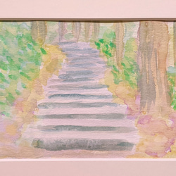 癒しの絵　水彩画　原画 a8327f5c8847cccc65bd189ab45184