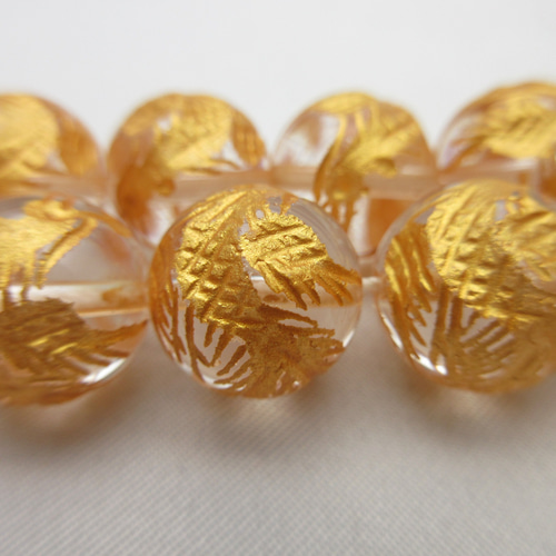 天然石いろいろ玉彫り物セット