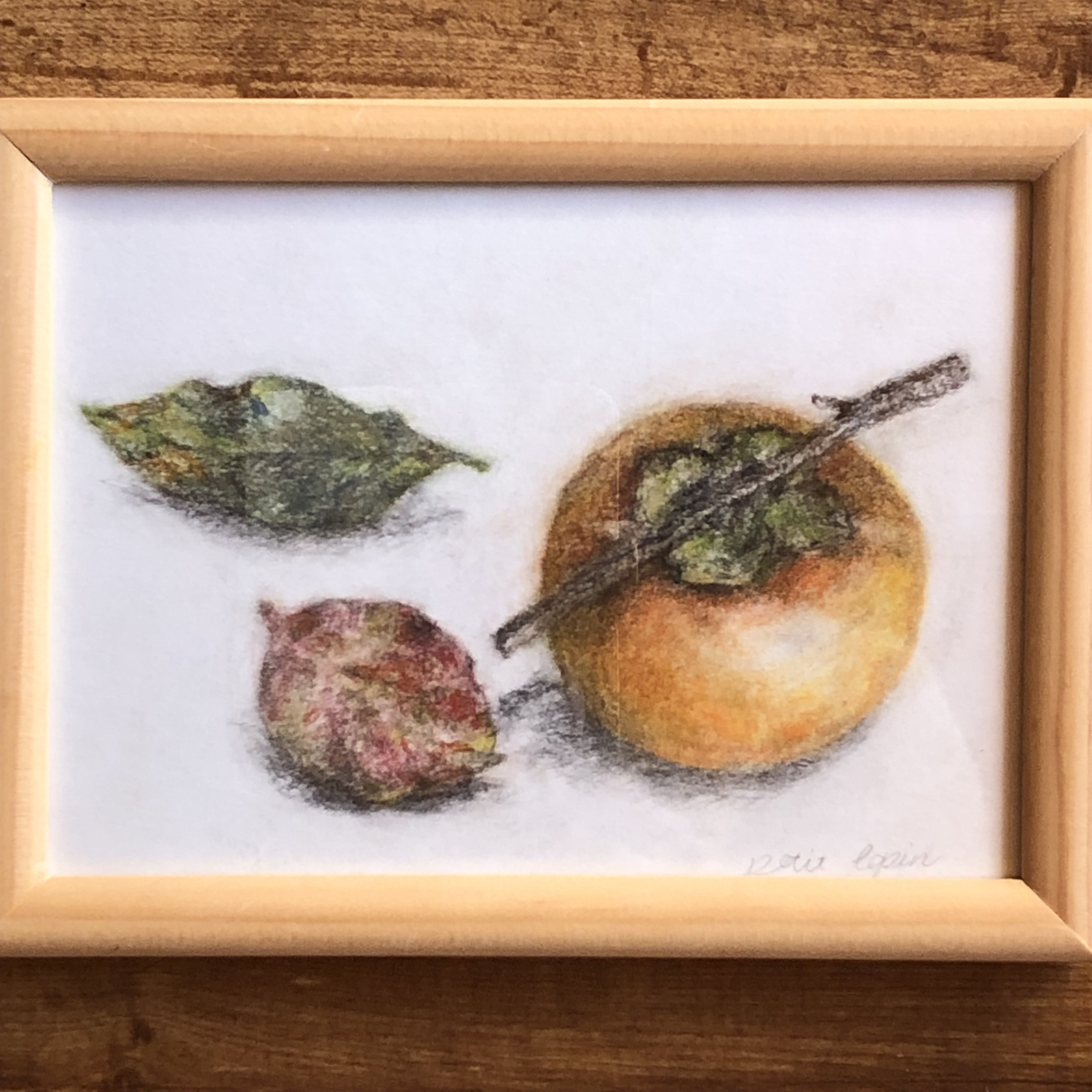 hunt 色鉛筆画 パステル 絵画