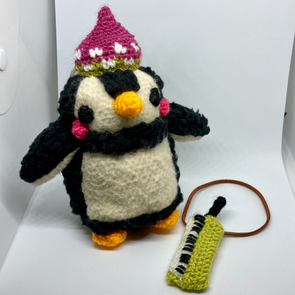 Rさま専用☆鍵盤ハーモニカのペンギンのぬいぐるみ 16枚目の画像