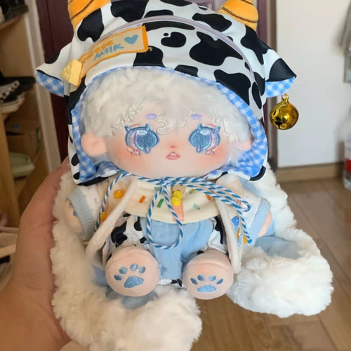 無属性 ぬいぐるみ 20cm 着せ替えぬいぐるみ 獣耳付け男の子 着せ替え