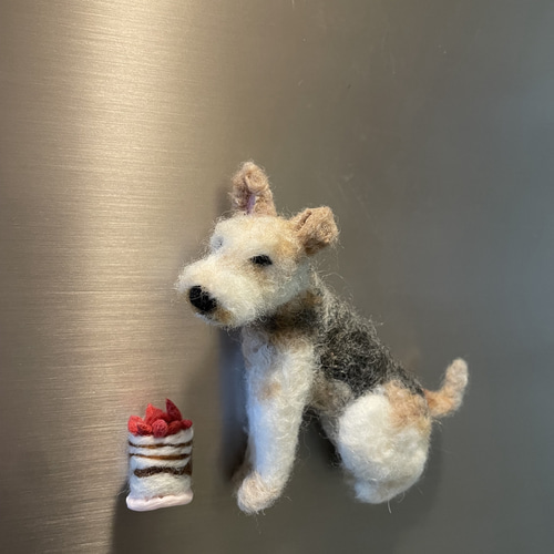 マグネット犬 ワイヤーフォックステリア B マグネット sumimugi 通販
