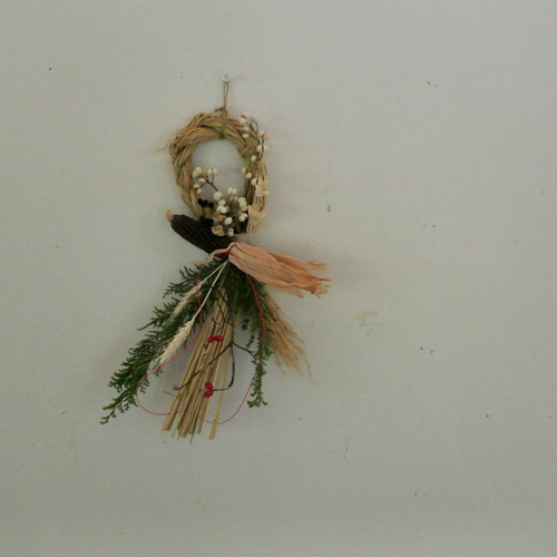 2024 しめ縄飾り-musubi-】お正月飾り お正月 縁起物 玄関飾り 謹賀