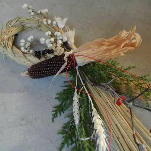 2024 しめ縄飾り-musubi-】お正月飾り お正月 縁起物 玄関飾り 謹賀